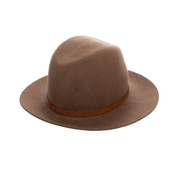 Brown Rag & Bone felted wool hat with leather band. Size medium. - Picture 7 of 7